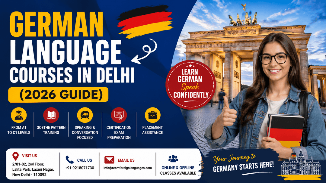 German Language Courses in Delhi (2026 Guide)
