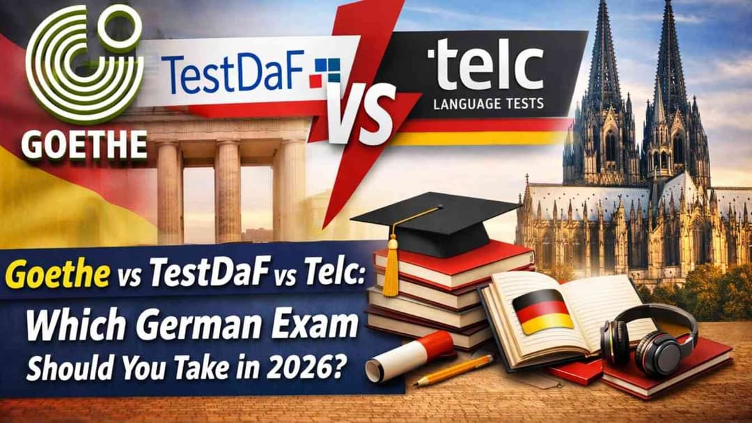 Goethe vs TestDaF vs Telc: Which German Exam Should You Take in 2026?