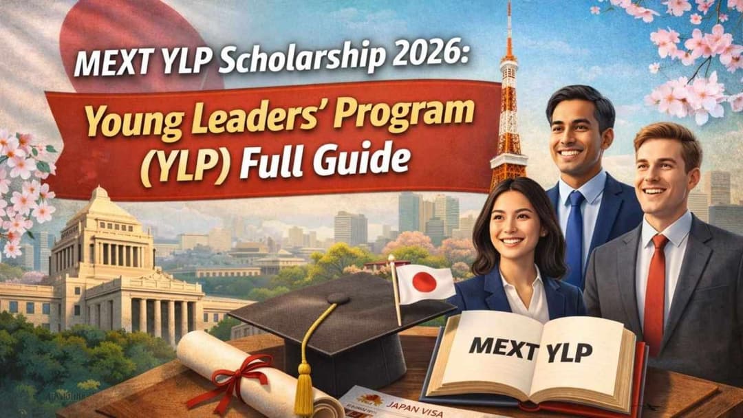 MEXT YLP Scholarship 2026: Young Leaders’ Program (YLP) Full Guide