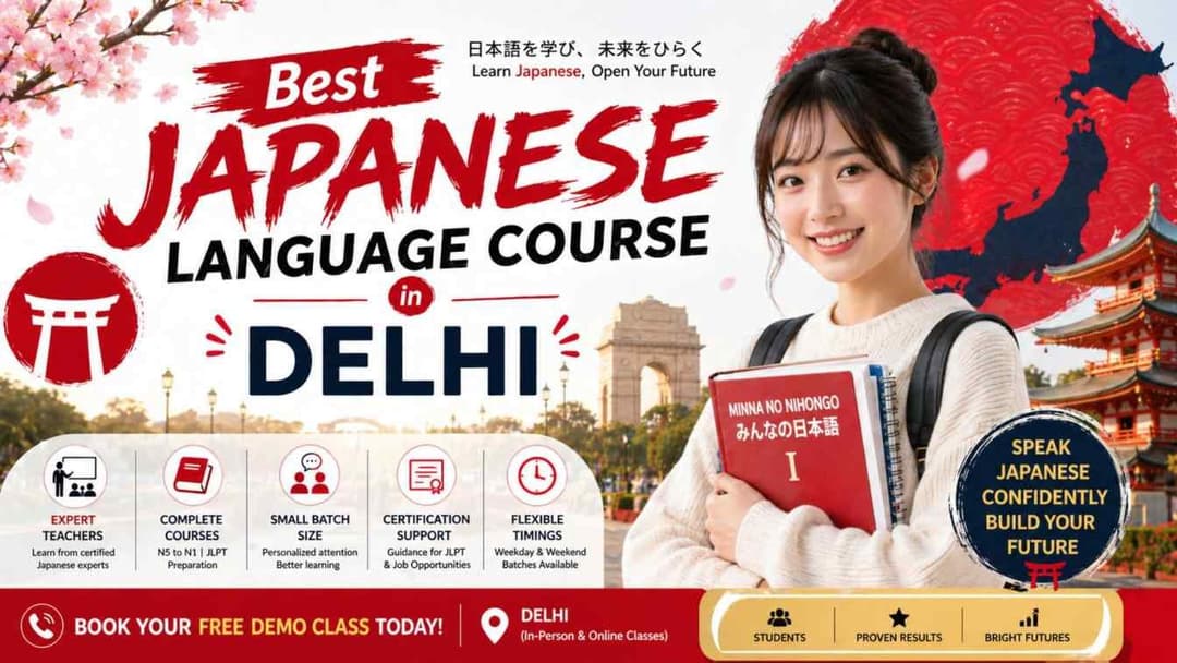 Best Japanese Language Course in Delhi 2026 – Complete Guide for Students