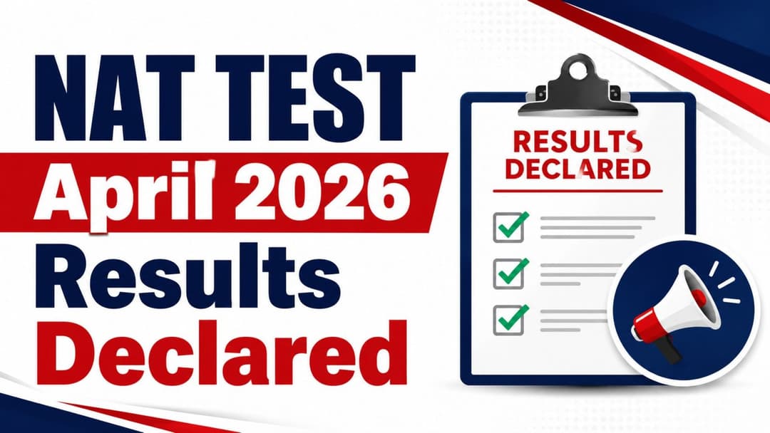 NAT-TEST April 2026 Results Declared – Download PDF Now