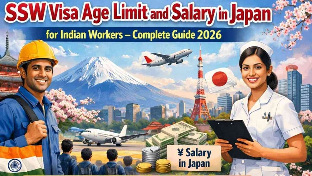 SSW Visa Age Limit and Salary in Japan for Indian Workers – Complete Guide 2026