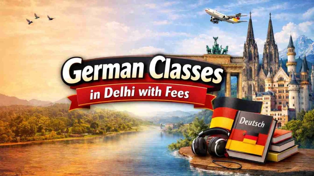 German Classes in Delhi with Fees – A1 to B2 Course Fee Guide 2026
