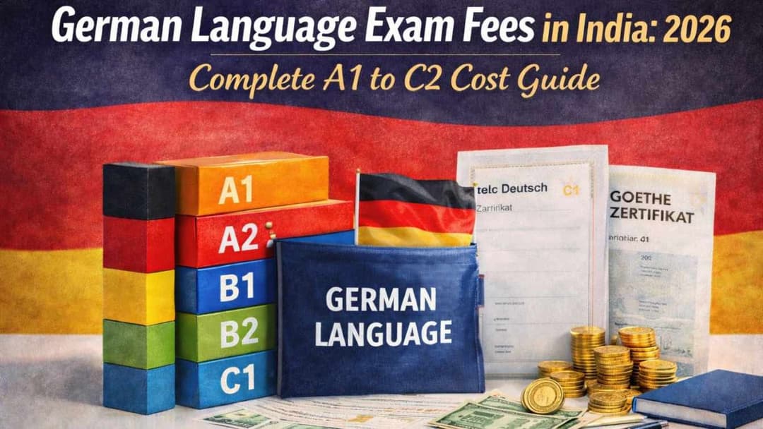 German Language Exam Fees in India: 2026 Complete A1 to C2 Cost Guide