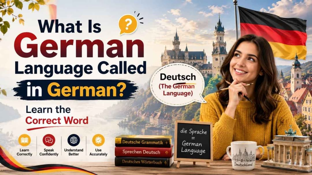 What Is German Language Called in German? Learn the Correct Word