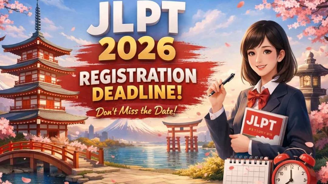 JLPT 2026 Registration Deadline – Complete Guide for India & Worldwide
