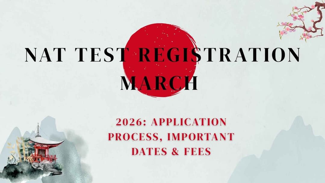 NAT Test Registration March 2026: Application Process, Important Dates & Fees