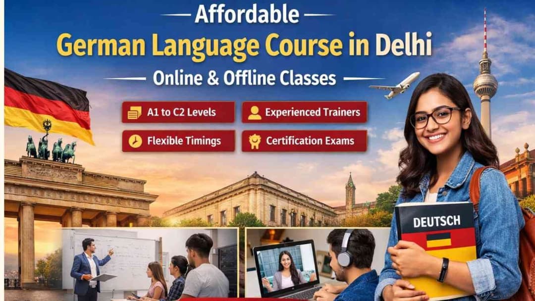 Affordable German Language Course in Delhi – Online & Offline Classes