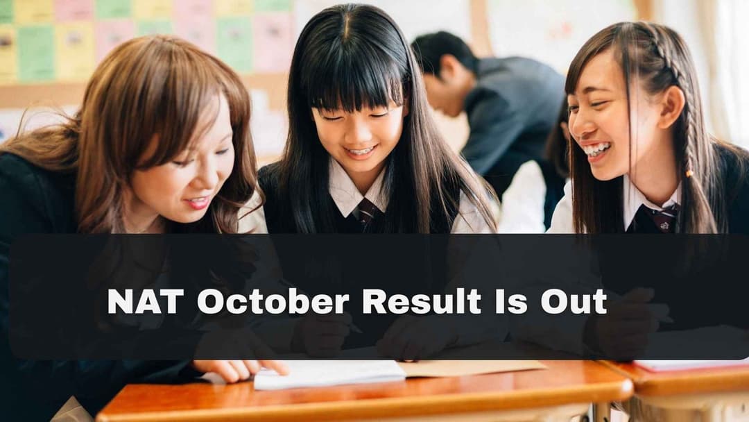 NAT October Result Out – Learn How to Download Your Scorecard