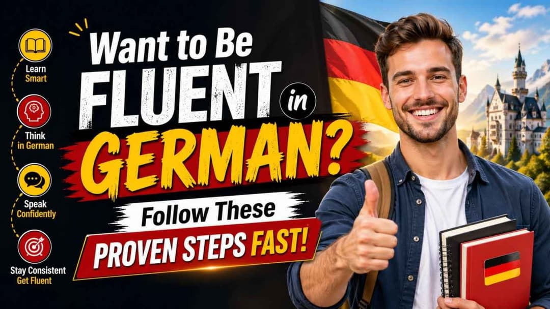 Want to Be Fluent in German? Follow These Proven Steps Fast!