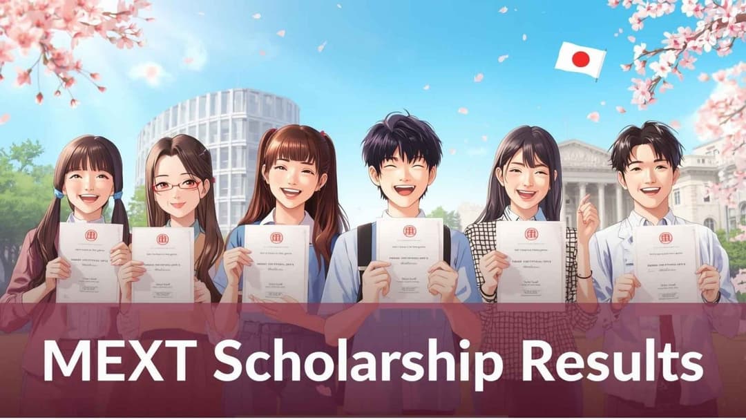 MEXT Scholarship Results and What Happens After Selection
