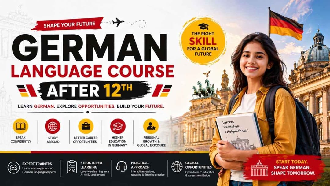 German Language Course After 12th: Scope, Career & Opportunities